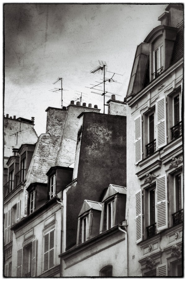 Häuser in der Rue de Passy © Michael Kneffel